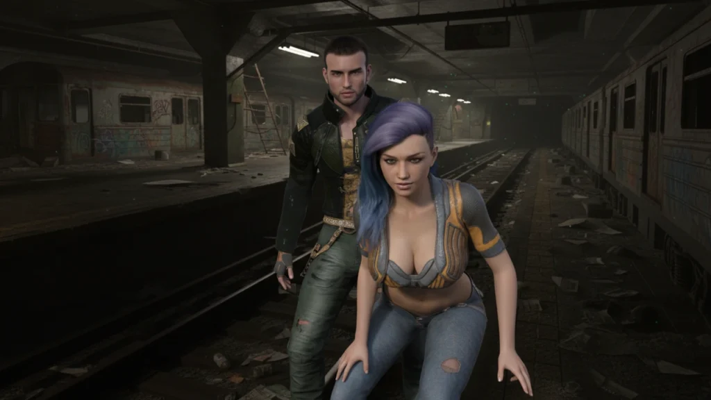 Capa oficial da atualização V.0.37 do jogo Nautilus 20, destacando os novos recursos do mod e as personagens principais.