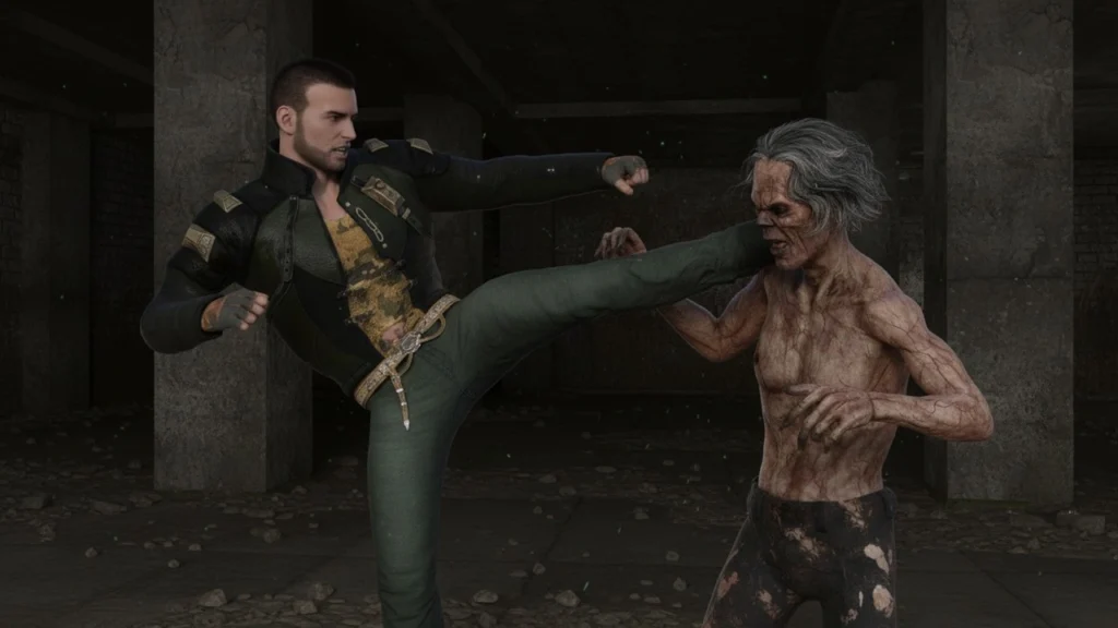 Captura de tela de uma das primeiras cenas novas adicionadas na atualização 0.37 de Nautilus 20.